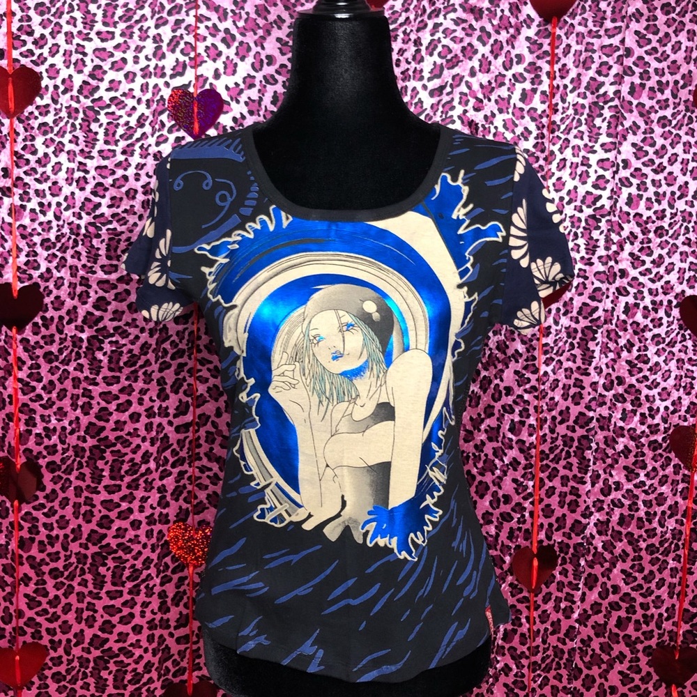 Miss Sixty blue top
